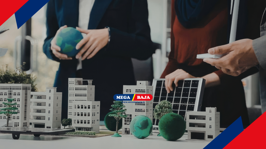 panel surya di setiap bangunan