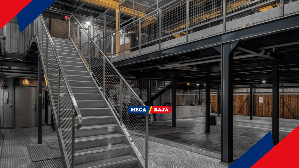 MEGA DECK MEZZANINE METAL - STEEL DECKING & FLOORING DI RUANG Usaha