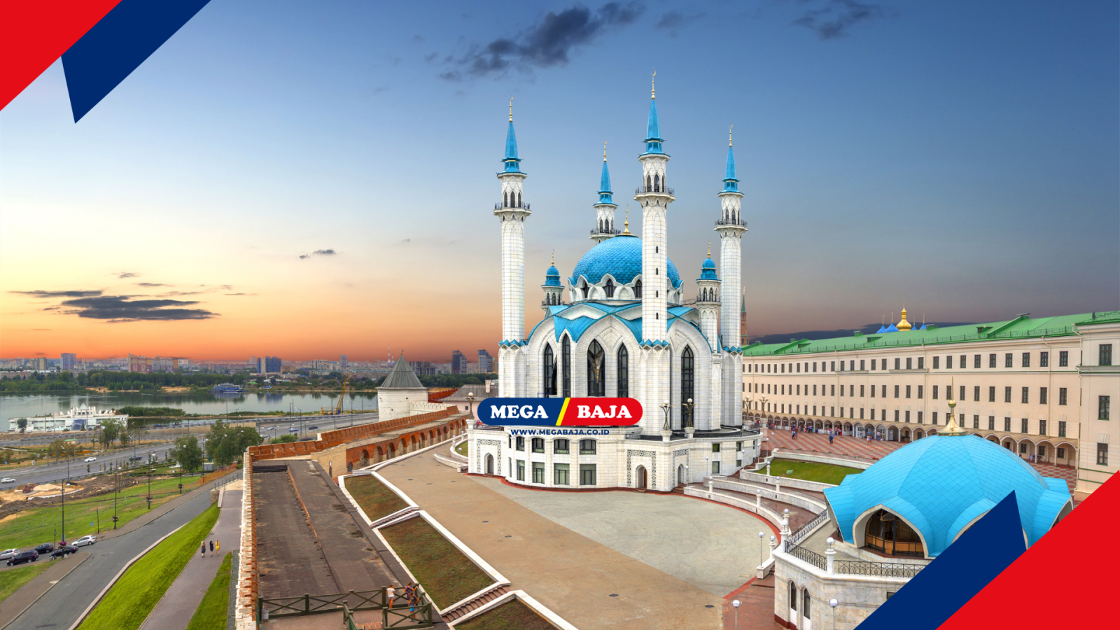 MASJID KUL-SHARIF : KEINDAHAN ARSITEKTUR KAZAN YANG MENGINSPIRASI HUNIAN MODERN
