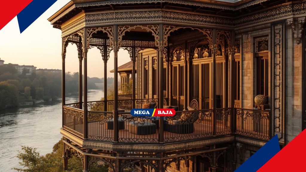 Balkon Metal Modern Klasik Model Gazebo Besi