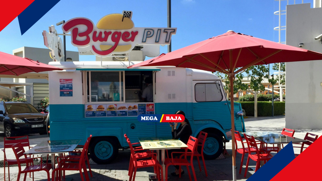 Ide Warna Warung Burger yang cerah