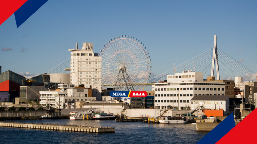 Pemandangan Pelabuhan dio Osaka