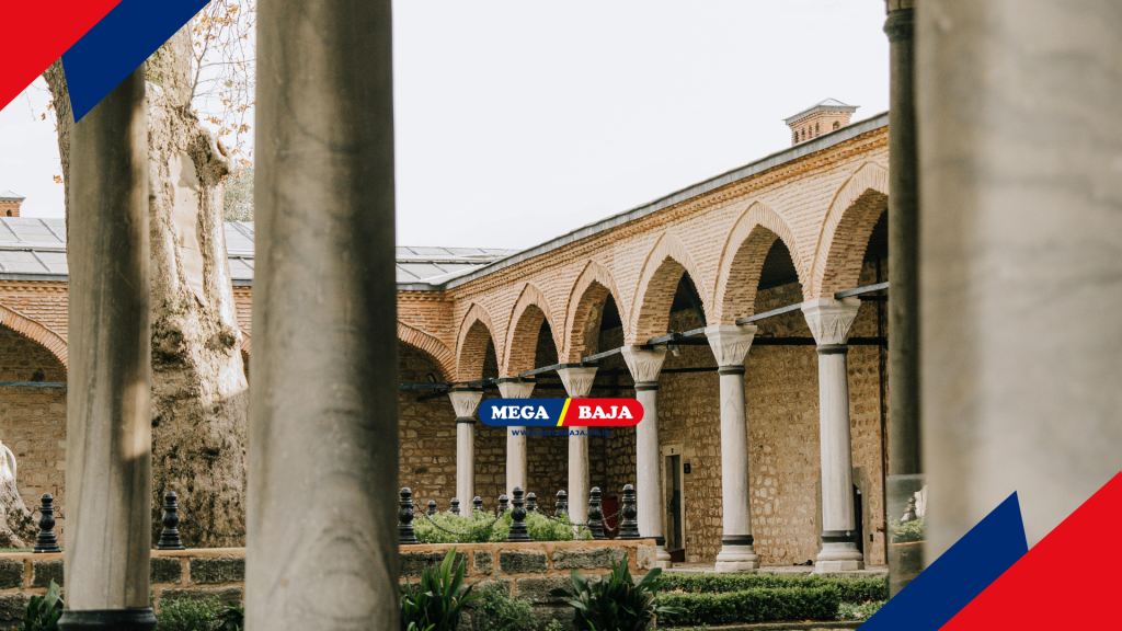 konstruksi arsitektur klasik Utsmaniyah - kolom topkapi