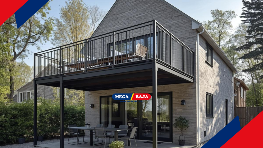 Inovasi Balkon Mega Deck Mezanin Metal