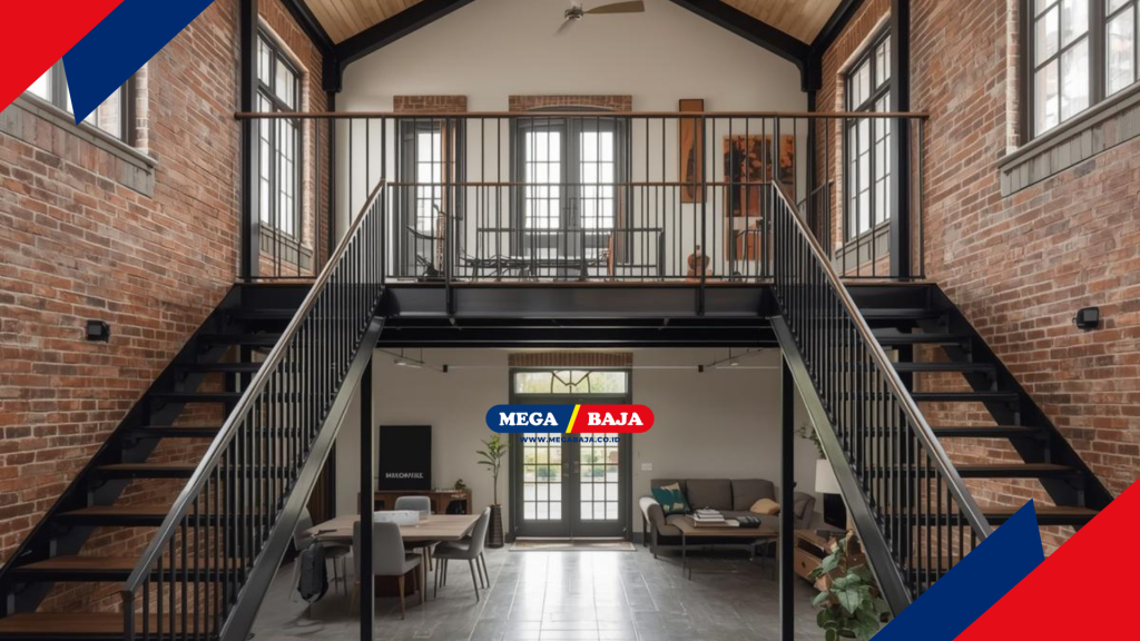 MEGA DECK MEZANIN cocok dipadukan dengan berbagai gaya interior