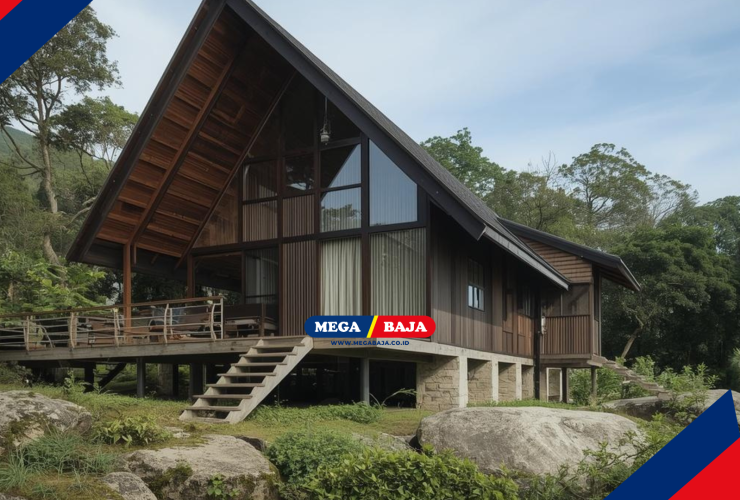 Arsitektur Rumah Panjang Borneo Dalam Balutan Inovasi Material Modern