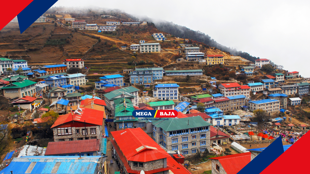 Komplek Bangunan di Lukla Nepal