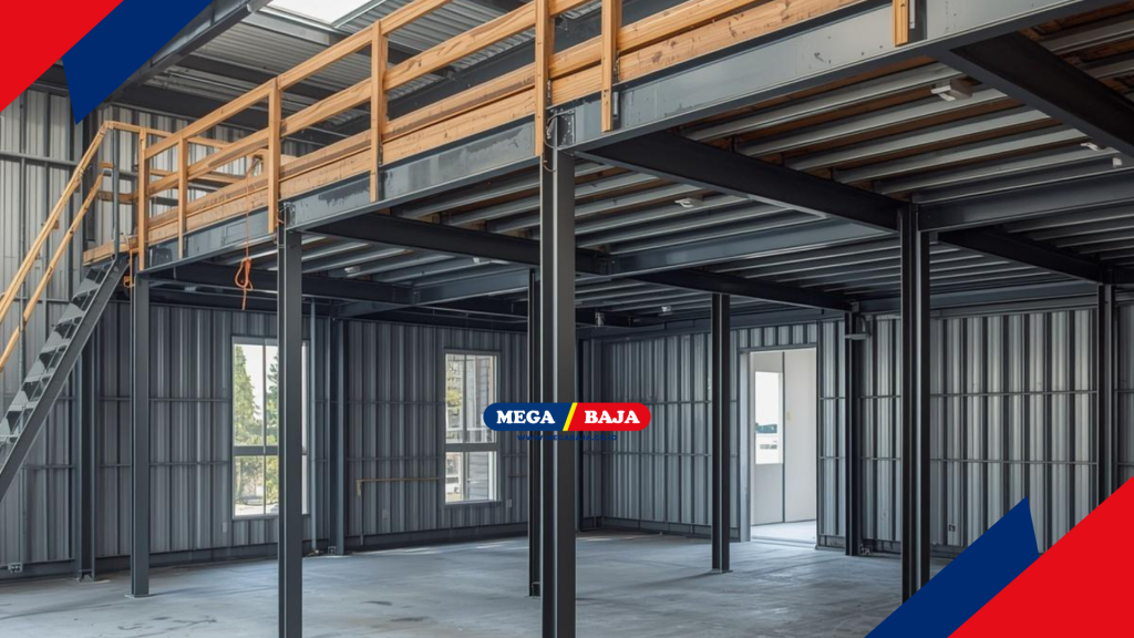 Mega Deck Mezzanine Metal - Steel Decking & Flooring , custom di gudang