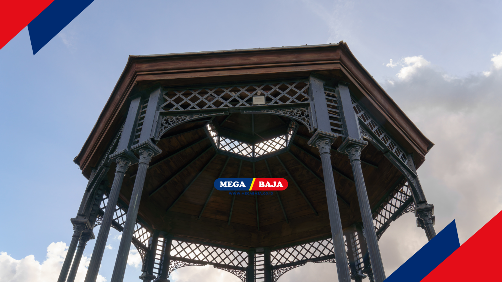 Gazebo Besi : Estetika Ruang Terbuka Untuk Kenyamanan Keluarga Modern