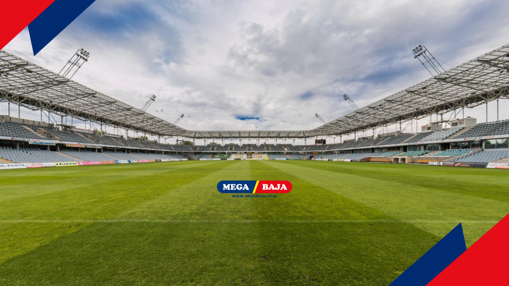 menonjolkan karakter unik dari sebuah stadion olahraga modern