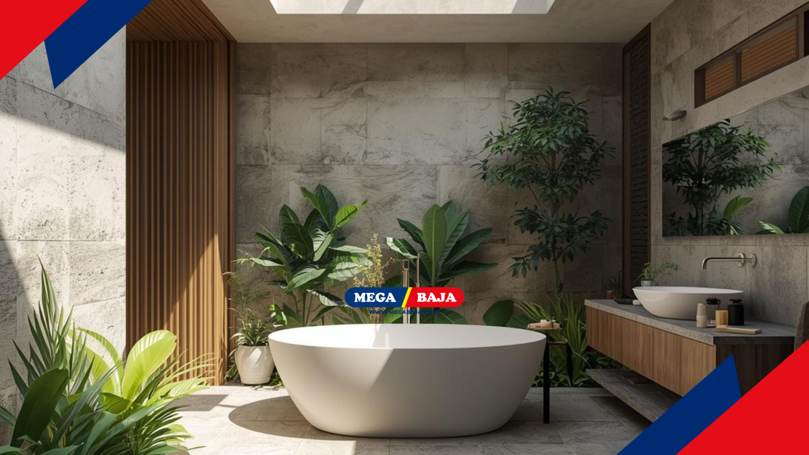 Taman Kamar Mandi: Oase Relaksasi Dalam Harmonia Arsitektur Modern