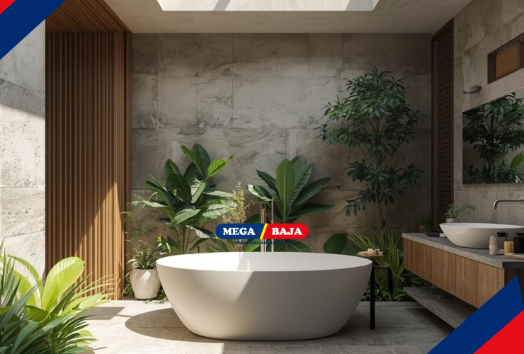 Taman Kamar Mandi: Oase Relaksasi Dalam Harmonia Arsitektur Modern