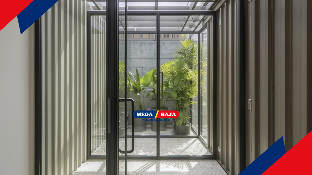 Pladimet Metal Praktis Dinding dan Plafon yang memberikan kemudahan dalam proses instalasi DI TAMAN INDOOR