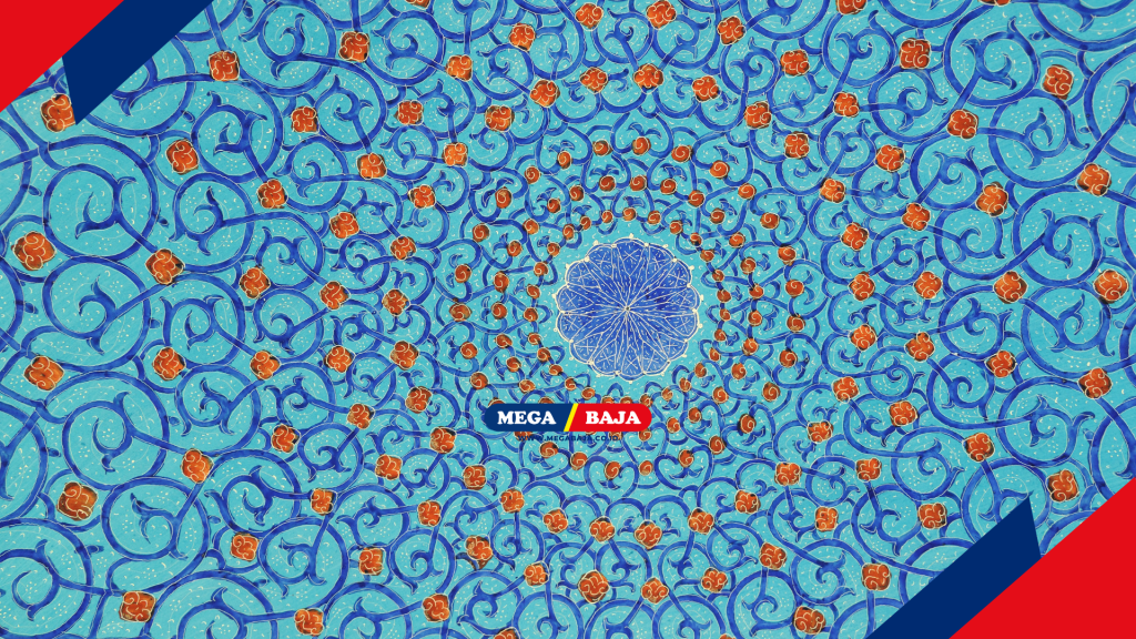 Corak Hiasan Dinding di Iran