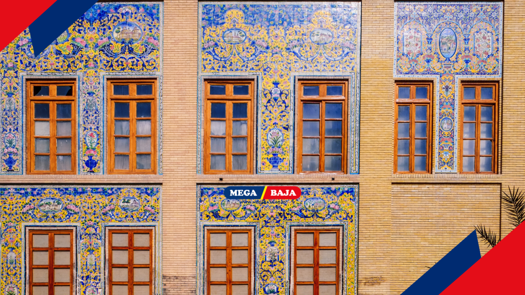 Warna cat di Istana istana Iran dikenal Soul Vibes yang otentik