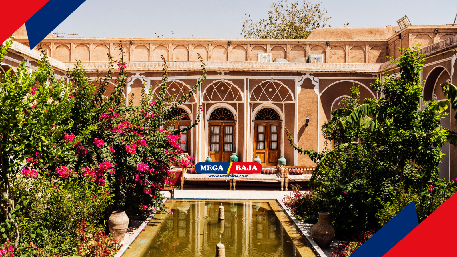 Arsitektur Persia Iran : Sentuhan Estetika Negeri Bunga Yang Menawan