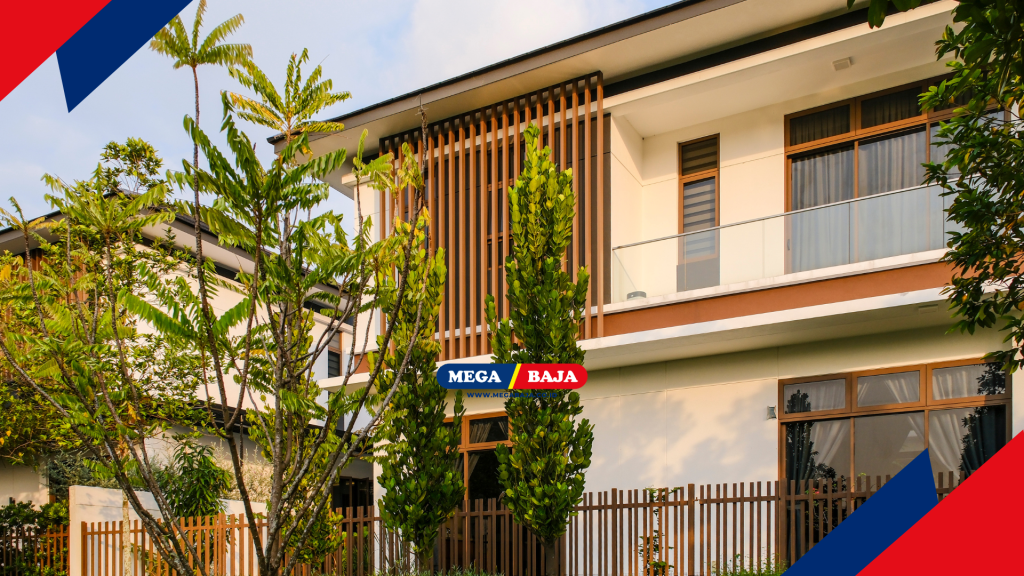 Integrasi Material Modern Dalam Lanskap Desa