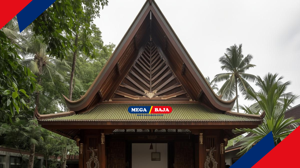 ATAP LIPAT PANDAN arsitektur tradisional sangat memperhatikan detail