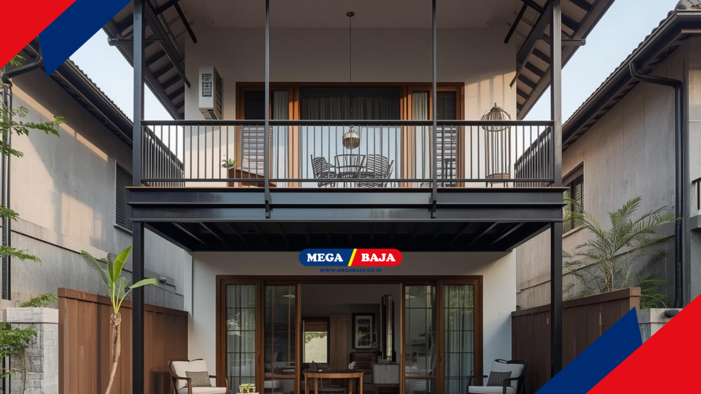 Mega Deck Mezanin bikin balkon bertahan lama