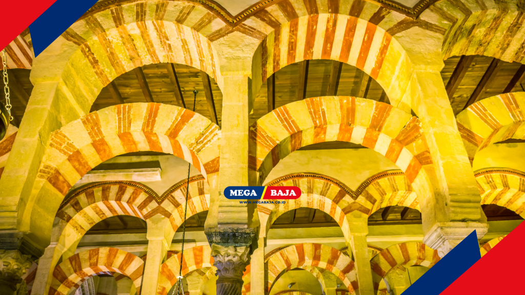 Keajaiban Struktur Lengkungan Merah Putih Ikonik DI Masjid Cordoba