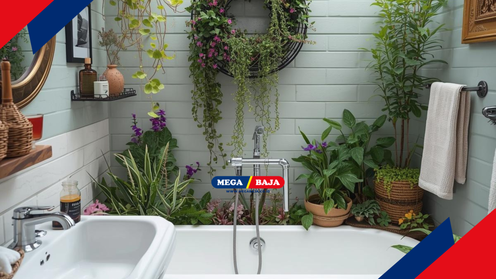 taman di dalam kamar mandi adalah sebuah pernyataan cinta