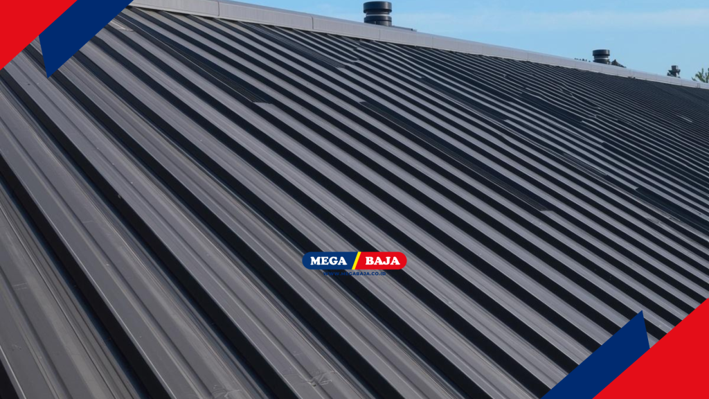Atap spandek menawarkan berbagai varian warna dan bentuk gelombang