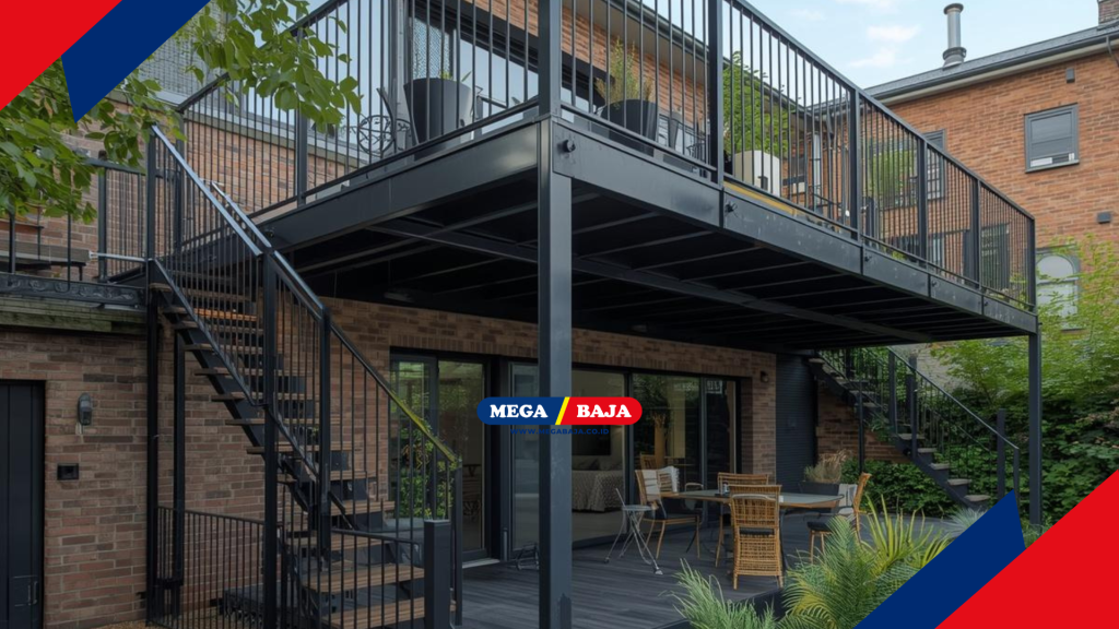 MEGA DECK Menciptakan Area Mezanin Outdoor Yang Elegan