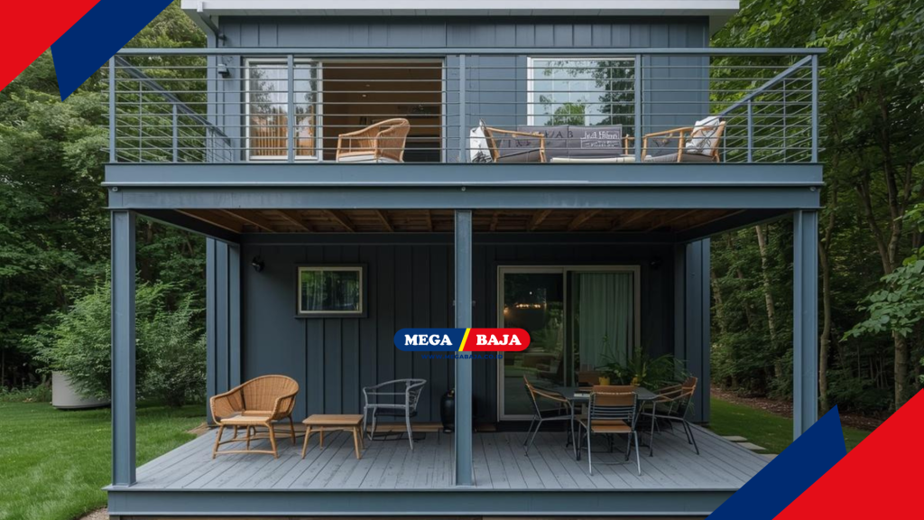 MEGA DECK MEZANIN balkon dan furnitur kayu