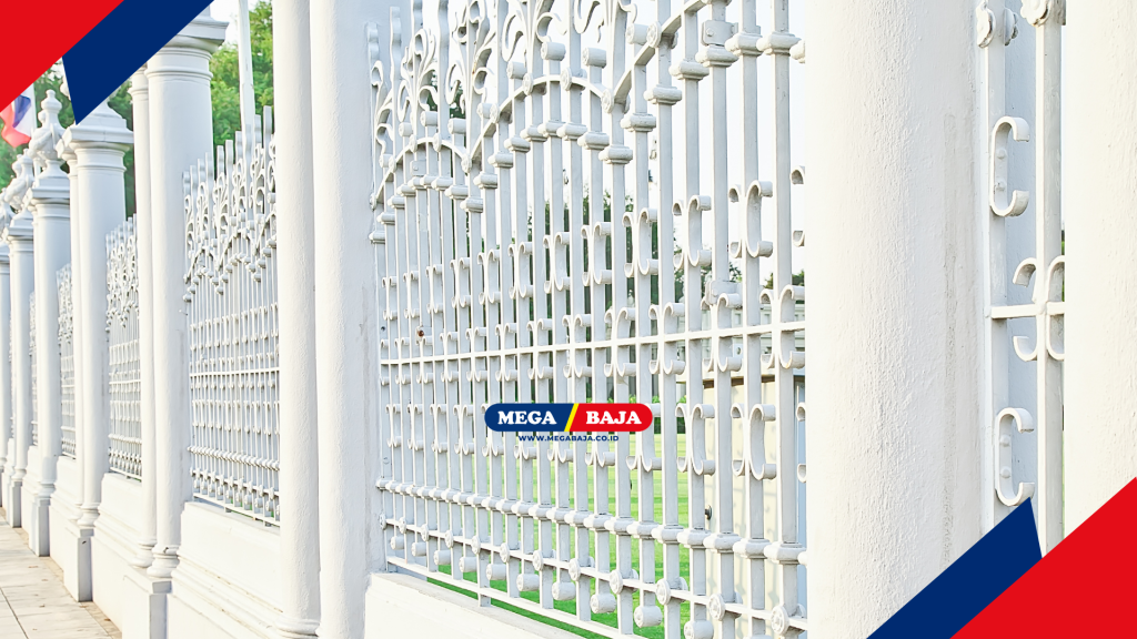 Integrasi Material Modern Untuk Pagar Istana