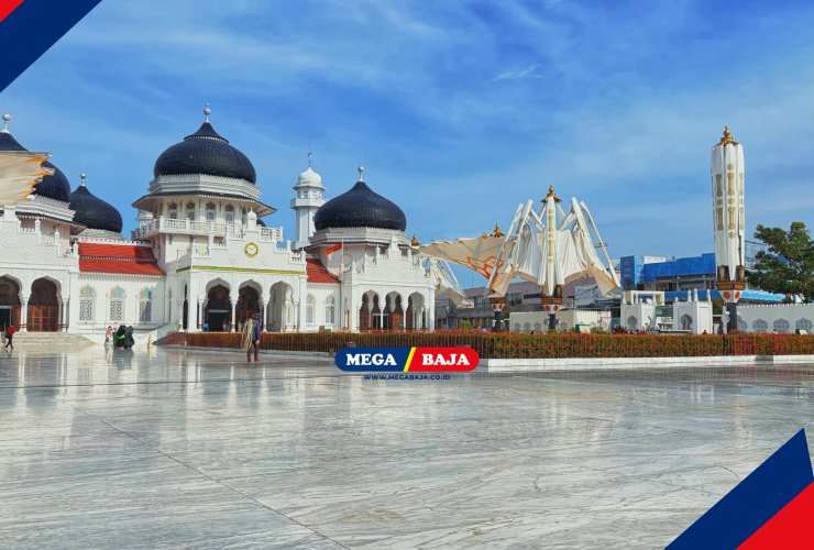 Keindahan Arsitektur Masjid Agung - Raya Sebagai Simbol Peradaban Mulia - Baiturrahman Aceh