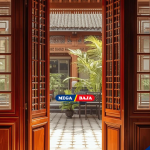 Classic Teak Doors and Windows: A Harmony of Javanese Colonial Aesthetics