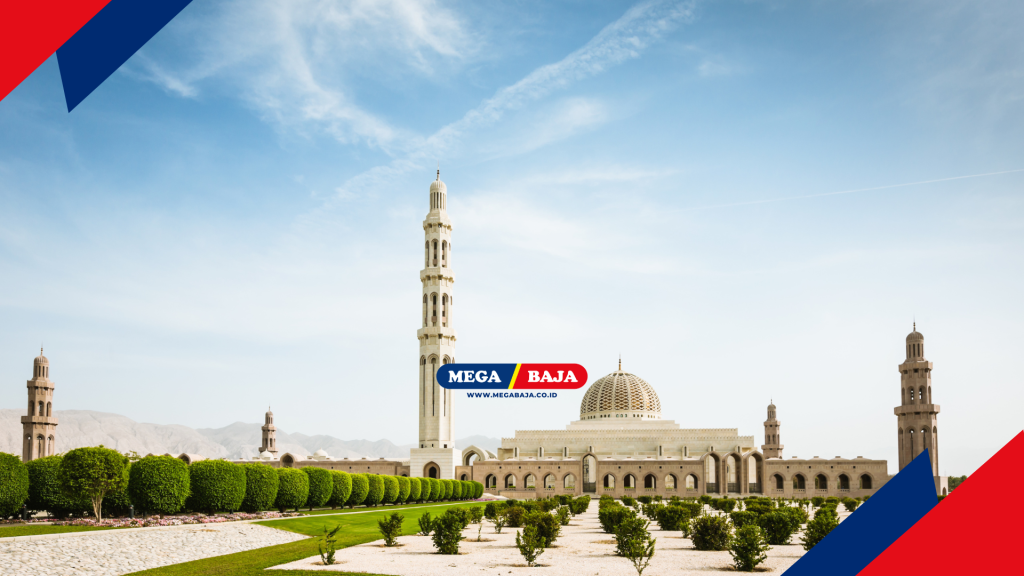 sirkulasi udara dan cahaya pada bangunan masjid - Masjid Agung Muskat Oman