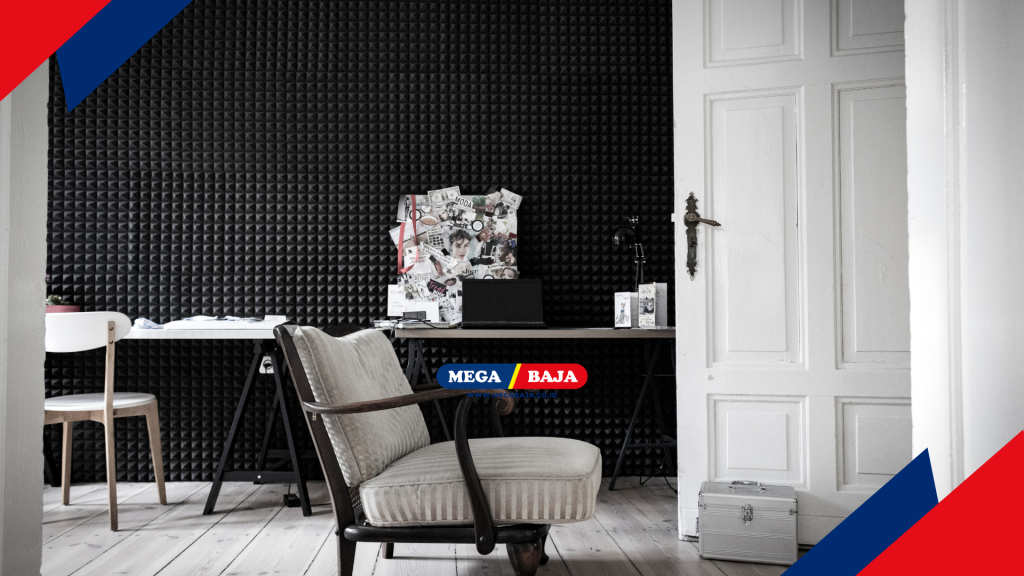 Pemasangan material peredam memerlukan ketelitian tinggi