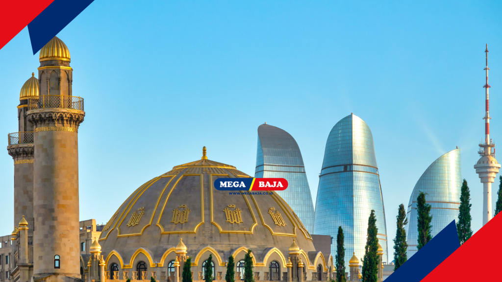 MASJID TAZPIR BAKU DI AZERBAIJAN KLASIK MODERN