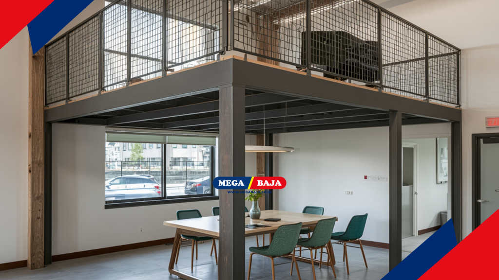 Solusi MEGA DECK Mezanin Metal untuk lantai tambahan Kantor Solusi MEGA DECK Mezanin Metal untuk lantai tambahan Kantor 2