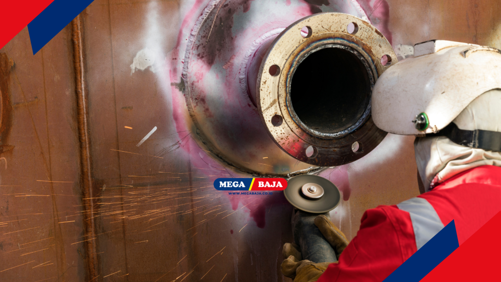 Mesin las jenis Shielded Metal Arc Welding atau SMAW