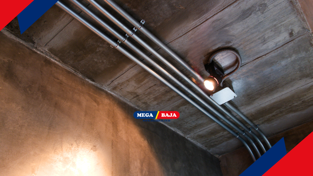 Kekuatan Pipa Besi Menopang Detail Estetik di Indsutrial Loft