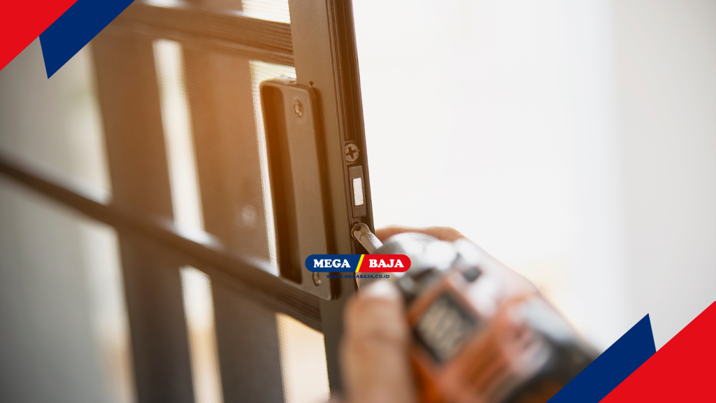 Instalasi KUSEN ALUMINIUM yang kokoh