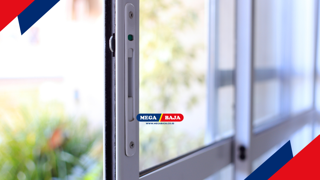 Kusen Aluminium dengan perlindungan cat