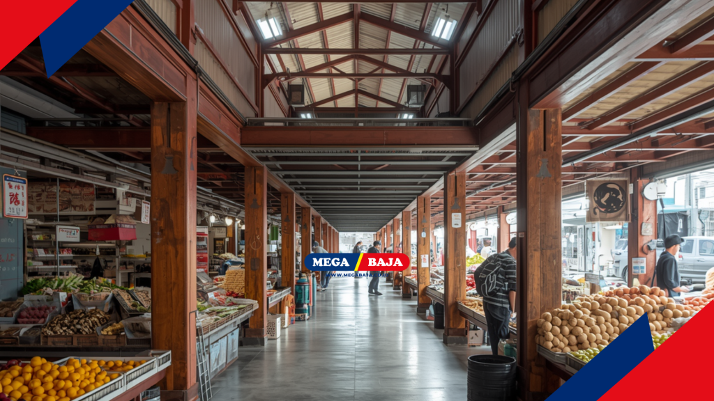 Arsitektur Tradisional dengan Mezanin Metal
