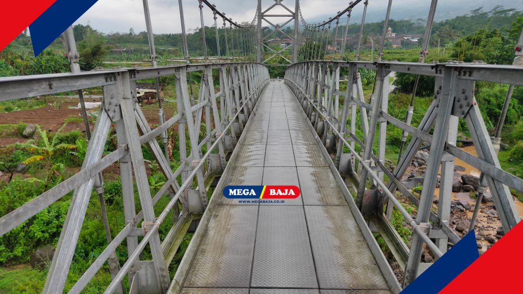 Jembatan antar desa yang kokoh
