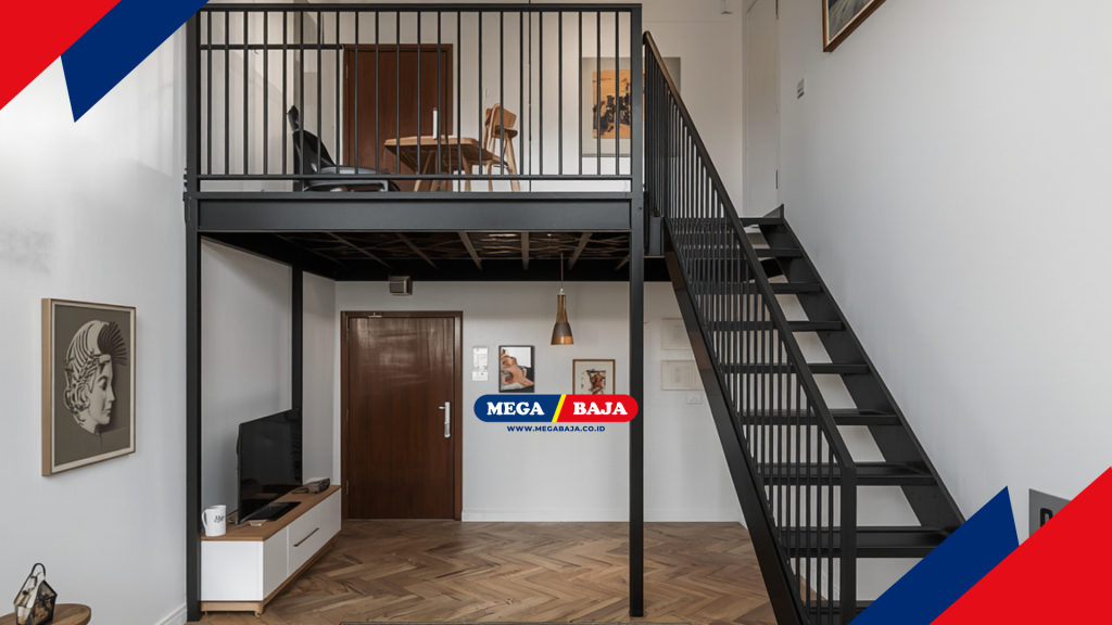 MEGA DECK Mezzanine Metal untuk mendapatkan lantai yang kuat, kokoh, dan langsung siap paka