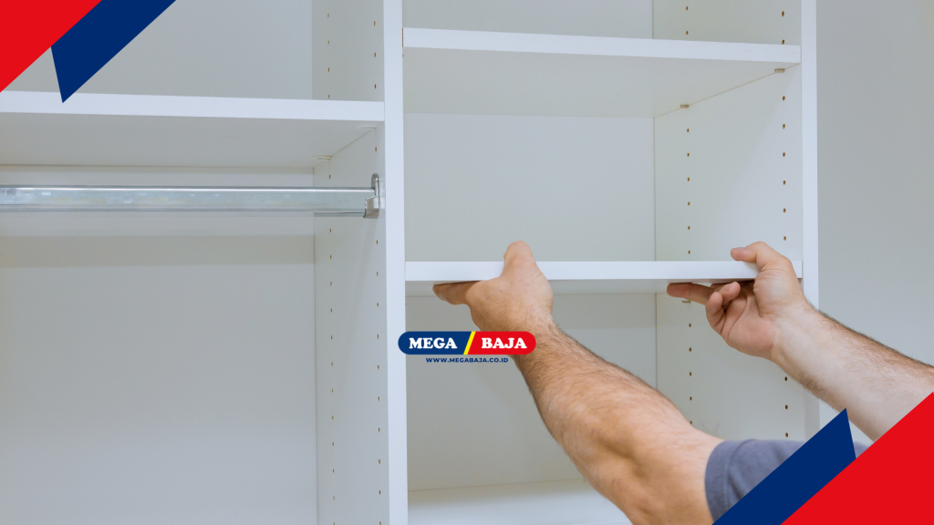 furnitur terpasang dengan rapi,