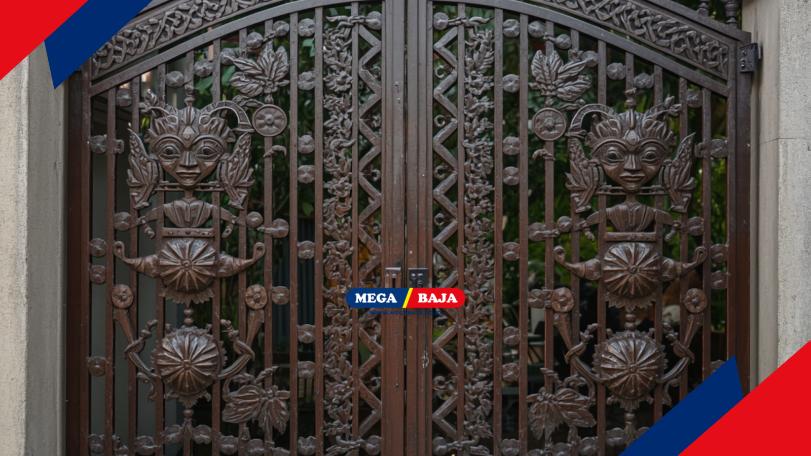 PAGAR MOTIF PAPUA : INSPIRASI DESAIN TERKINI YANG KOKOH