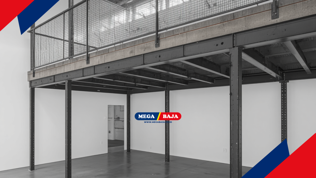 Mega Deck Mezanin Metal Desain Modular Membantu Efisiensi Bisnis