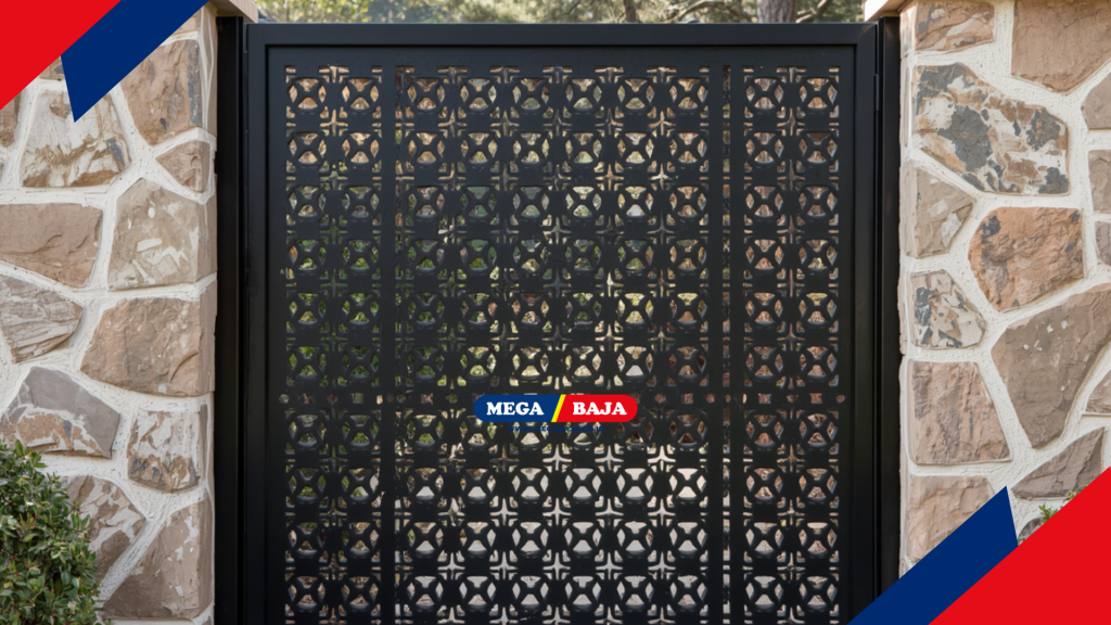 Ukiran Asmat Full Panel untuk Privasi Maksimal