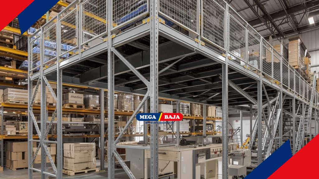Solusi MEGA DECK Mezanin Metal bisa menjadi jawaban terbaik untuk memperluas area kerja