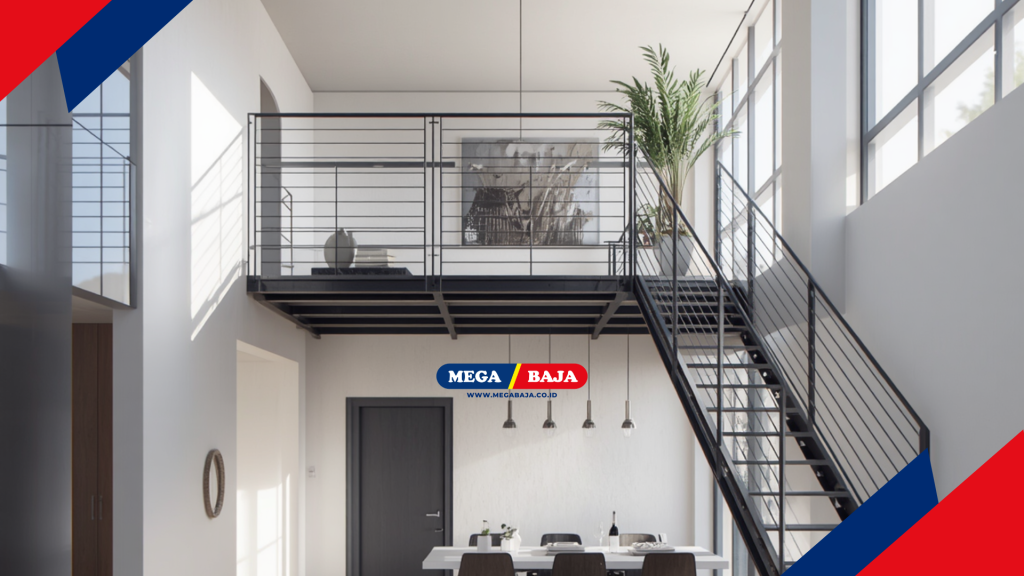 Mezanin Metal di Void Rumah dan Ventilasi yang Efektif