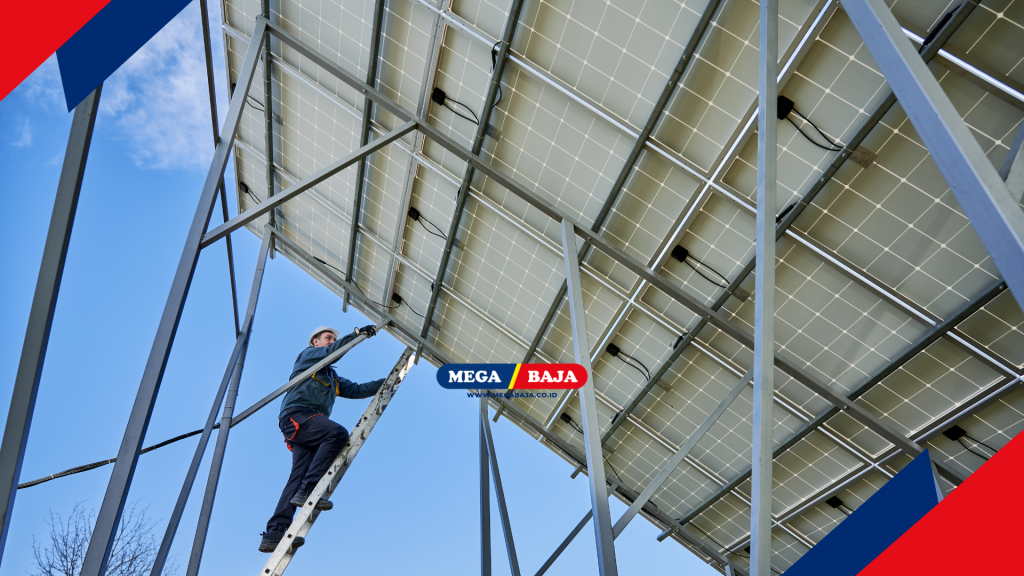 Struktur Kuat Penopang Panel Surya Masa Depan