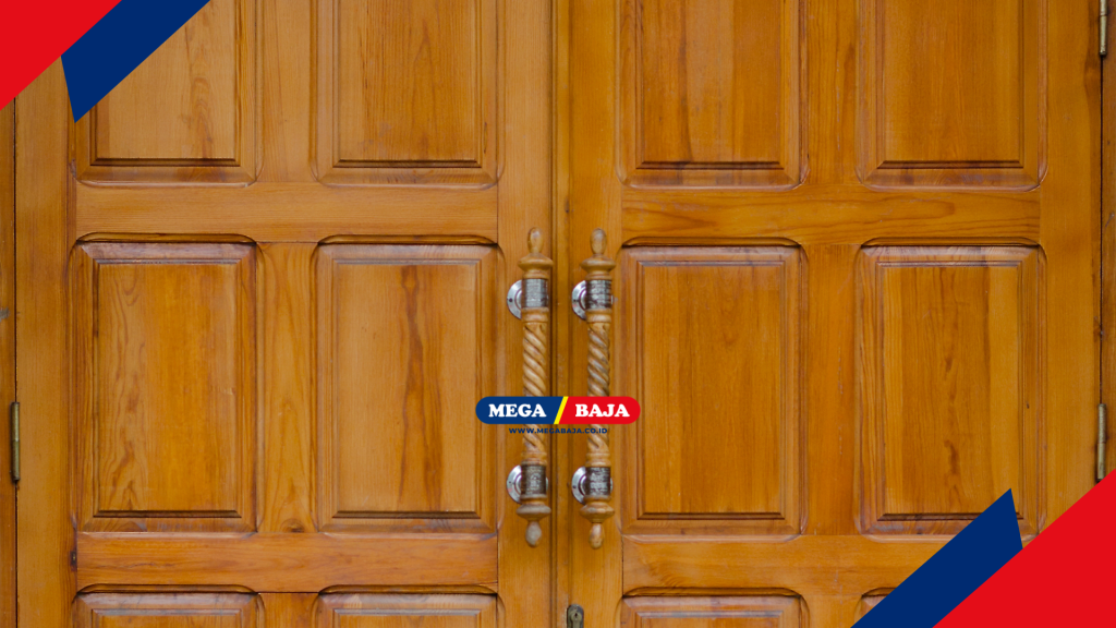 produksi pintu kayu secara real-time